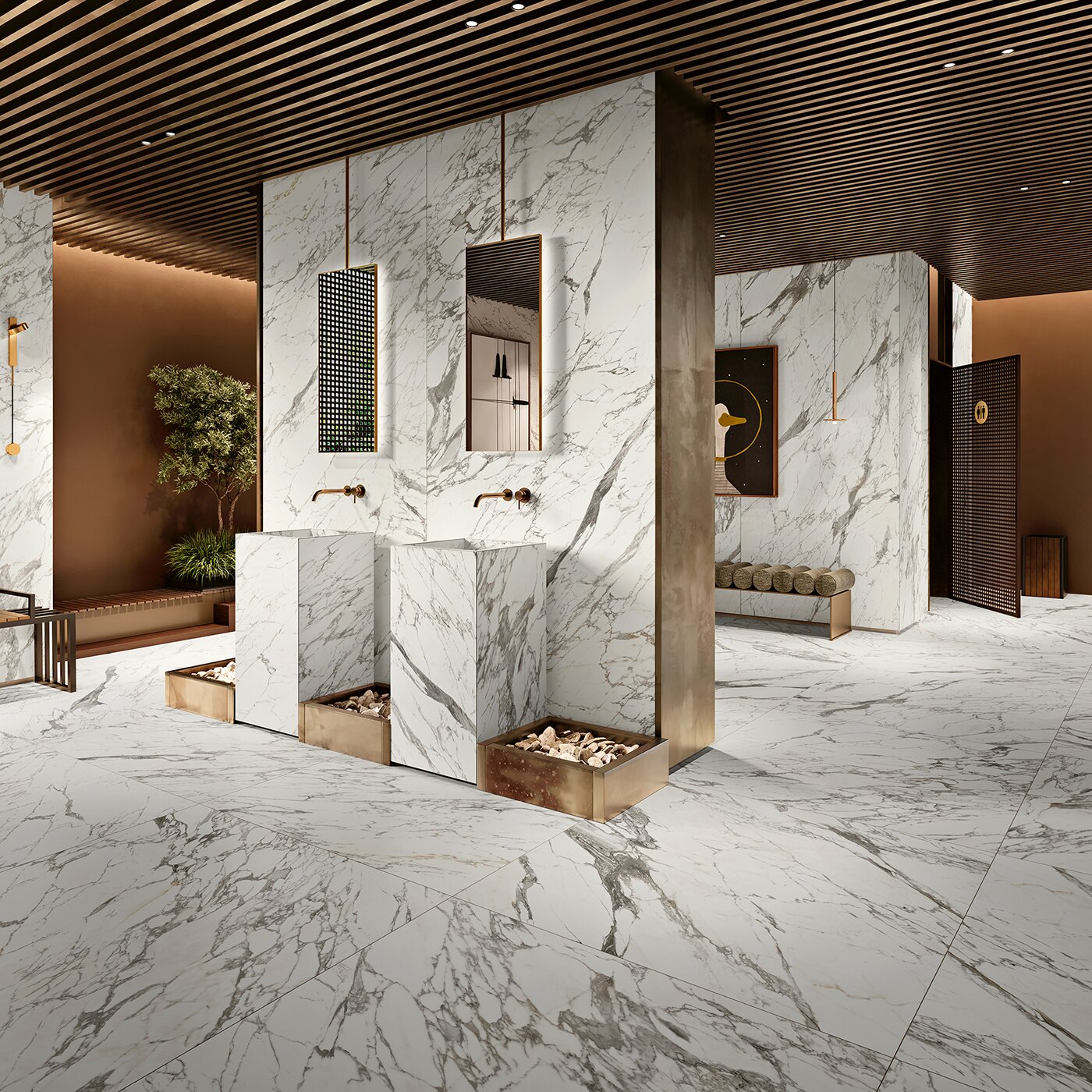 Calacatta Classic, carrelage grès cérame par Revigrés