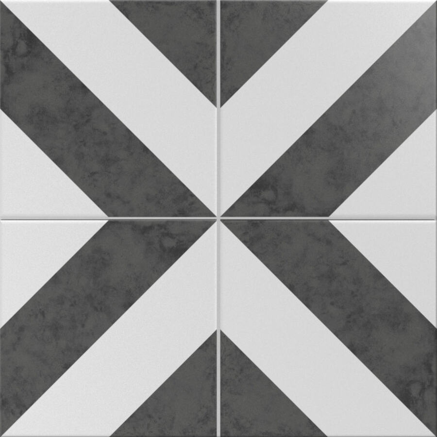 Heritage — coloris Black - White A