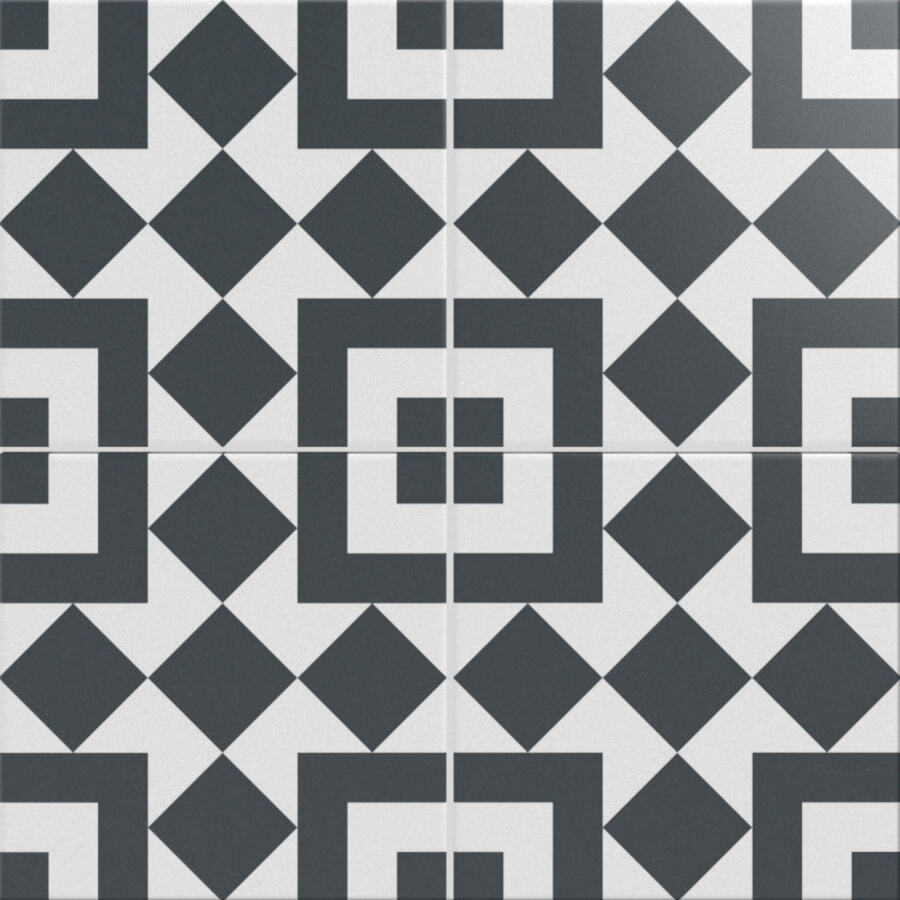Heritage — coloris Black - White B
